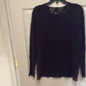 Hanky Panky Black Lace Blouse